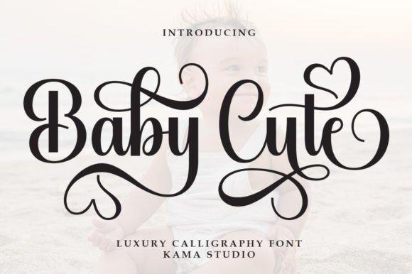 Baby Cute Font - Featured Image