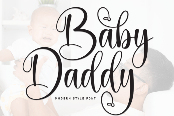Baby Daddy Font - Featured Image
