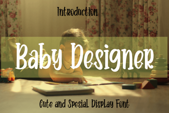 Baby Designer Font - Featured Image