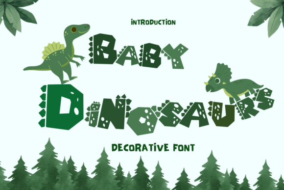 Baby Dinosaurs Font - Featured Image