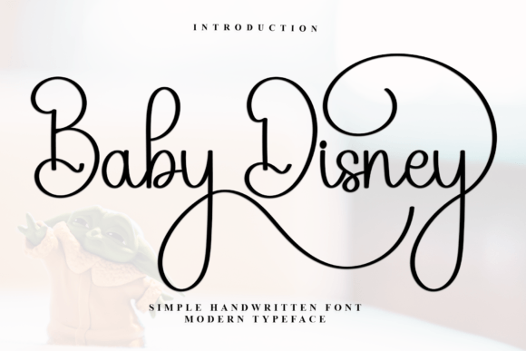 Baby Disney Font - Featured Image