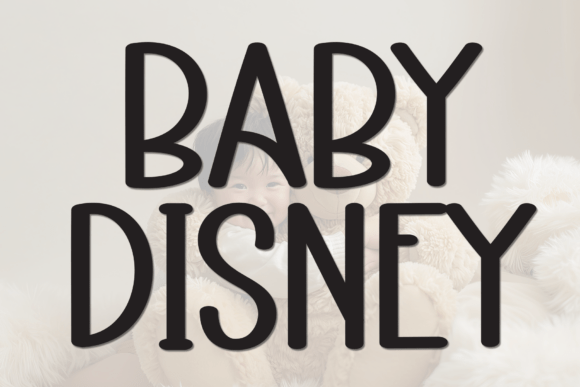 Baby Disney Font - Featured Image