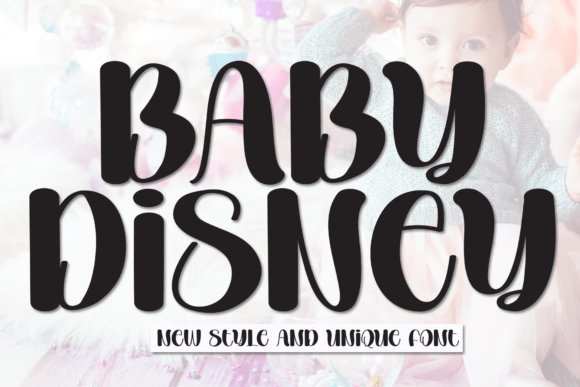 Baby Disney Font - Featured Image