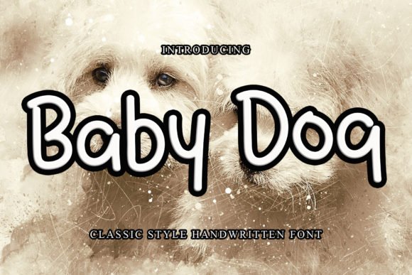 Baby Dog Font - Featured Image