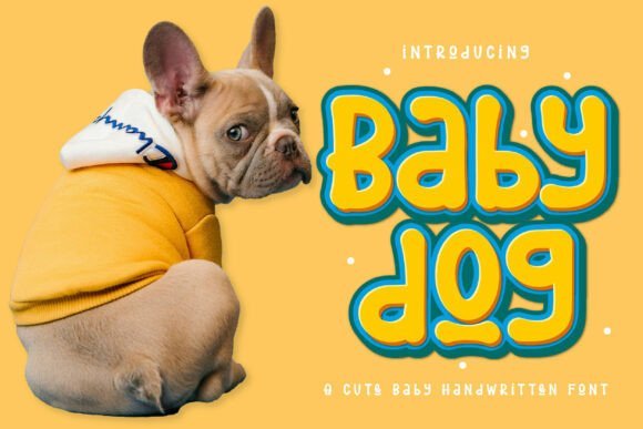 Baby Dog Font - Featured Image