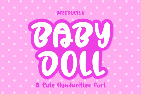 Baby Doll Font - Featured Image