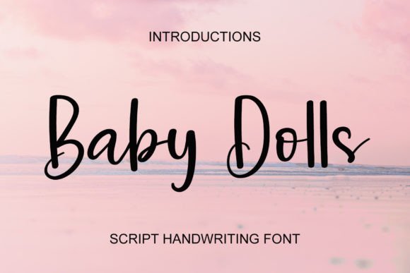 Baby Dolls Font - Featured Image