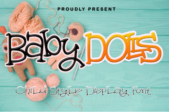 Baby Dolls Font - Featured Image