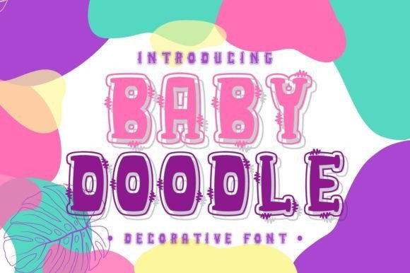 Baby Doodle Font - Featured Image