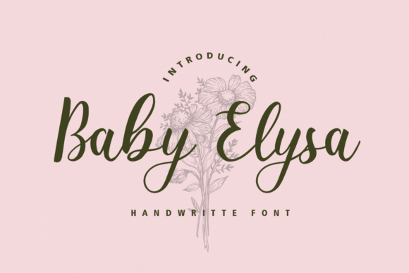 Baby Elysa Font - Featured Image