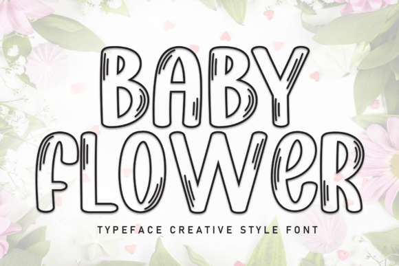 Baby Flower Font - Featured Image