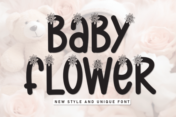 Baby Flower Font - Featured Image
