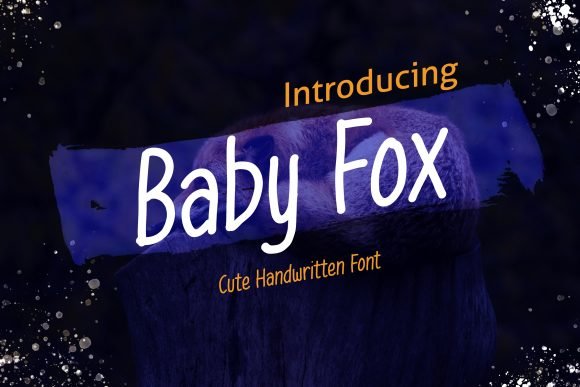 Baby Fox Font - Featured Image