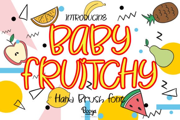 Baby Fruitchy Font - Featured Image