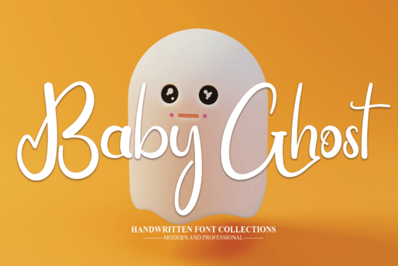 Baby Ghost Font - Featured Image