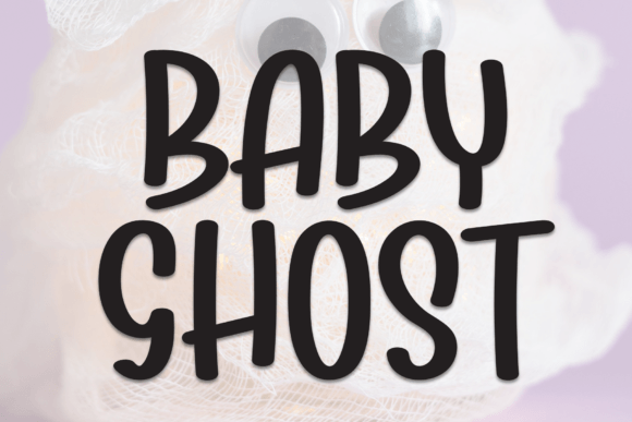 Baby Ghost Font - Featured Image