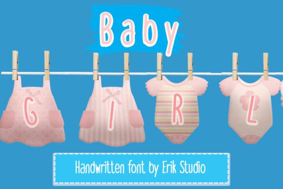 Baby Girl Font - Featured Image