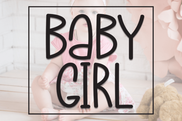 Baby Girl Font - Featured Image