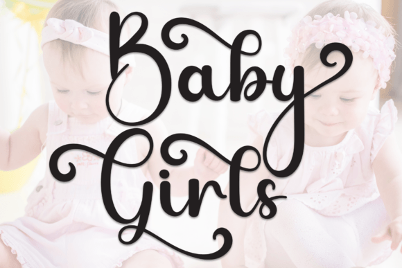 Baby Girl Font - Featured Image