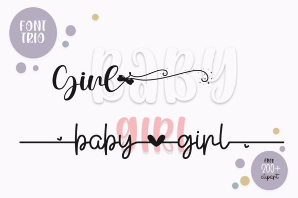 Baby Girl Font - Featured Image