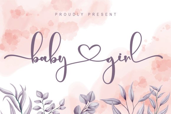 Baby Girl Font - Featured Image