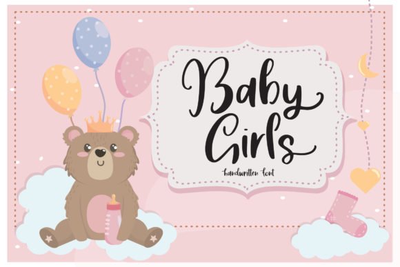 Baby Girls Font - Featured Image