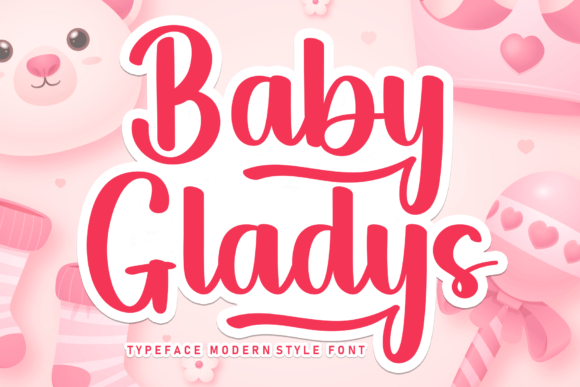 Baby Gladys Font - Featured Image