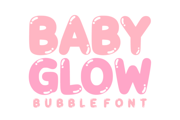 Baby Glow Font - Featured Image