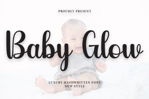 Baby Glow Font - Featured Image