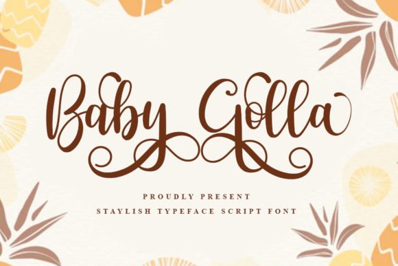 Baby Golla Font - Featured Image
