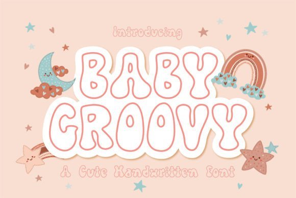 Baby Groovy Font - Featured Image