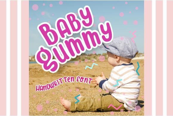 Baby Gummy Font - Featured Image