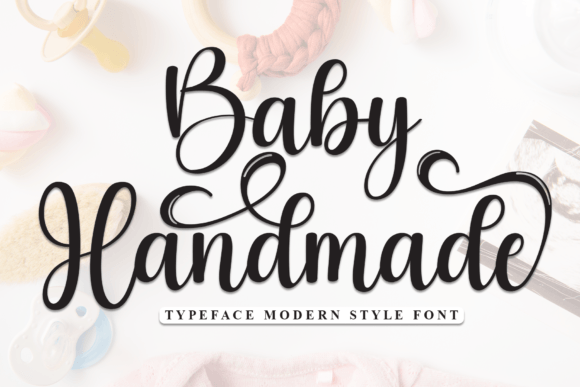 Baby Handmade Font - Featured Image