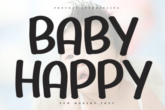 Baby Happy Font - Featured Image