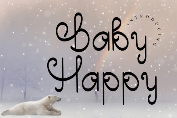 Baby Happy Font Font - Featured Image