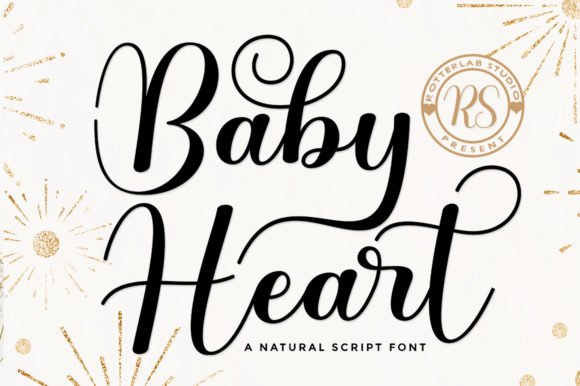 Baby Heart Font - Featured Image