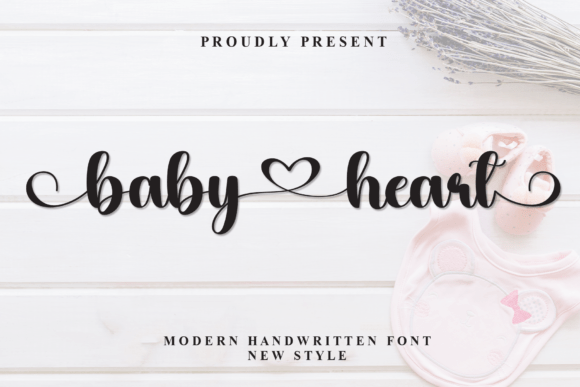 Baby Heart Font - Featured Image