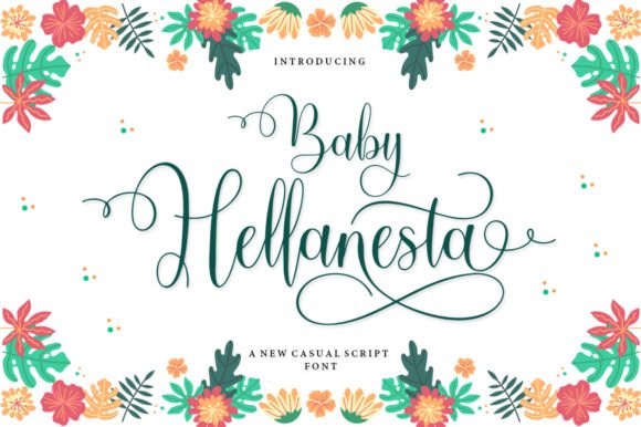 Baby Hellanesta Font - Featured Image