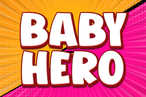 Baby Hero Font - Featured Image