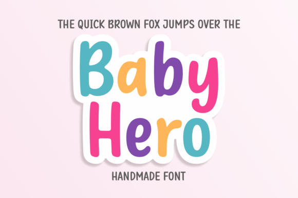 Baby Hero Font - Featured Image