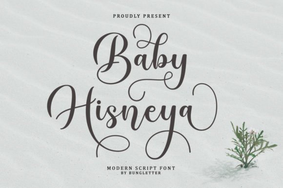 Baby Hisneya Font - Featured Image