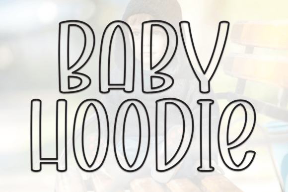 Baby Hoodie Font - Featured Image