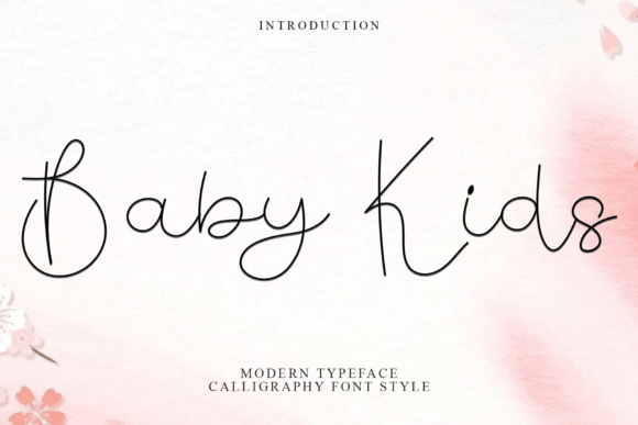 Baby Kids Font - Featured Image
