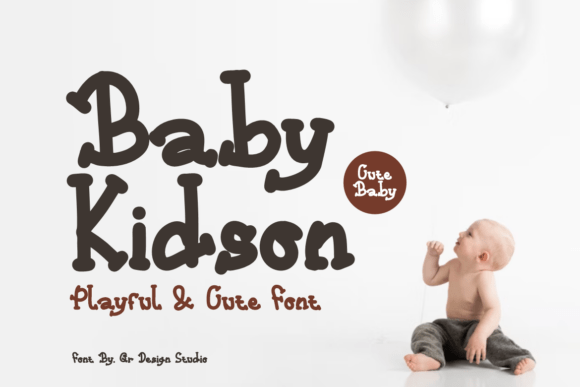 Baby Kidson Font - Featured Image