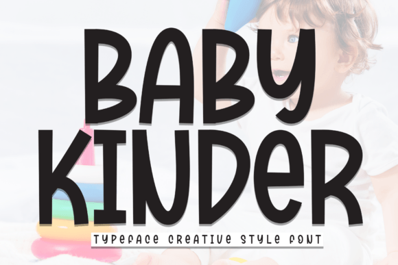 Baby Kinder Font - Featured Image