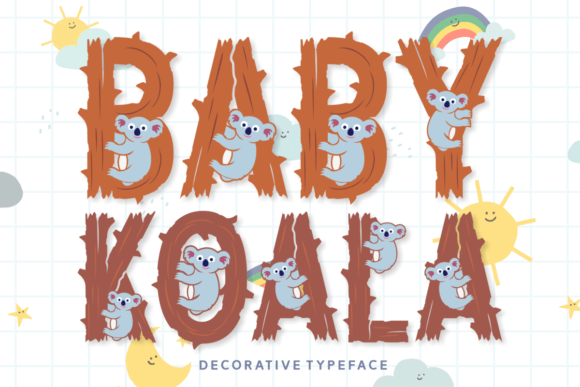Baby Koala Font - Featured Image