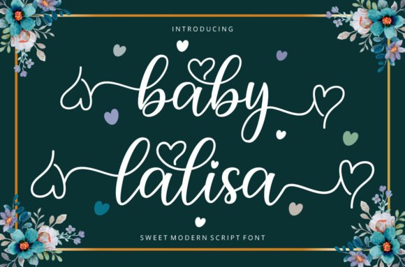 Baby Lalisa Font - Featured Image