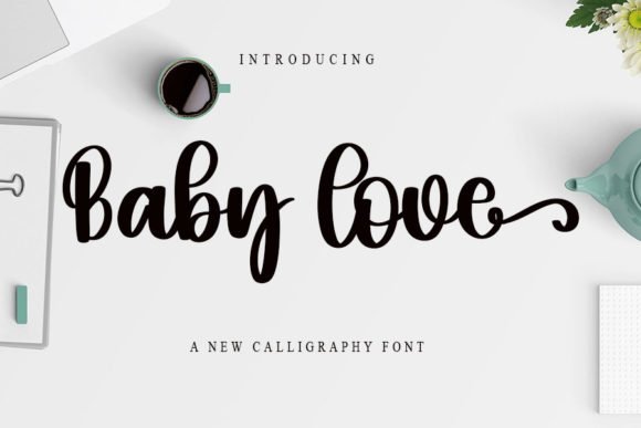 Baby Love Font - Featured Image