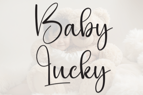 Baby Lucky Font - Featured Image