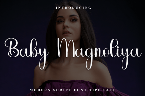 Baby Magnoliya Font - Featured Image